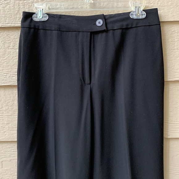 Kate Hill Petite Black Trousers Slacks Pants - Picture 2 of 4